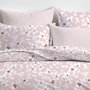 Voir la diapositive 3 : Home collection Parure housse de couette 100% coton 54 fils Imprimé - Flower rose