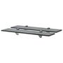 Voir la diapositive 1 : VIDAXL Etageres murales 2 pcs Verre 50 x 20 cm 8 mm