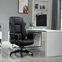 Voir la diapositive 2 : VINSETTO Fauteuil de bureau gamer ergonomique grand confort - 76L x 80l x 118-124H cm - noir