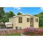 Voir la diapositive 1 : WEKA Abri de jardin bois - 13,84m² - BEKKY