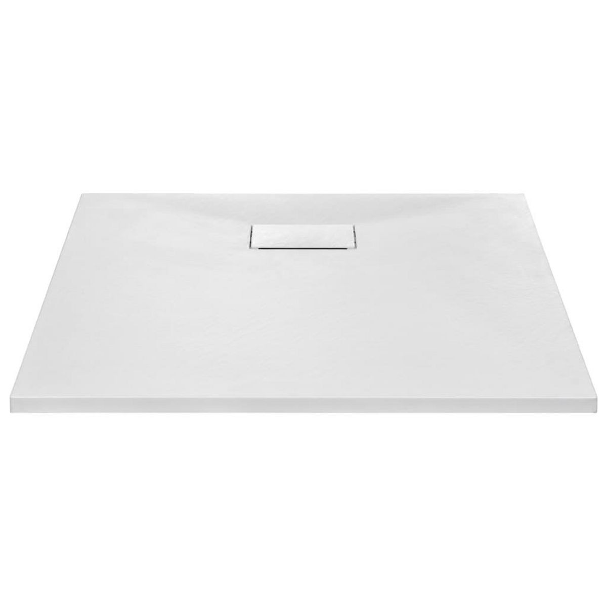 VIDAXL Bac de douche SMC Blanc 80 x 80 cm