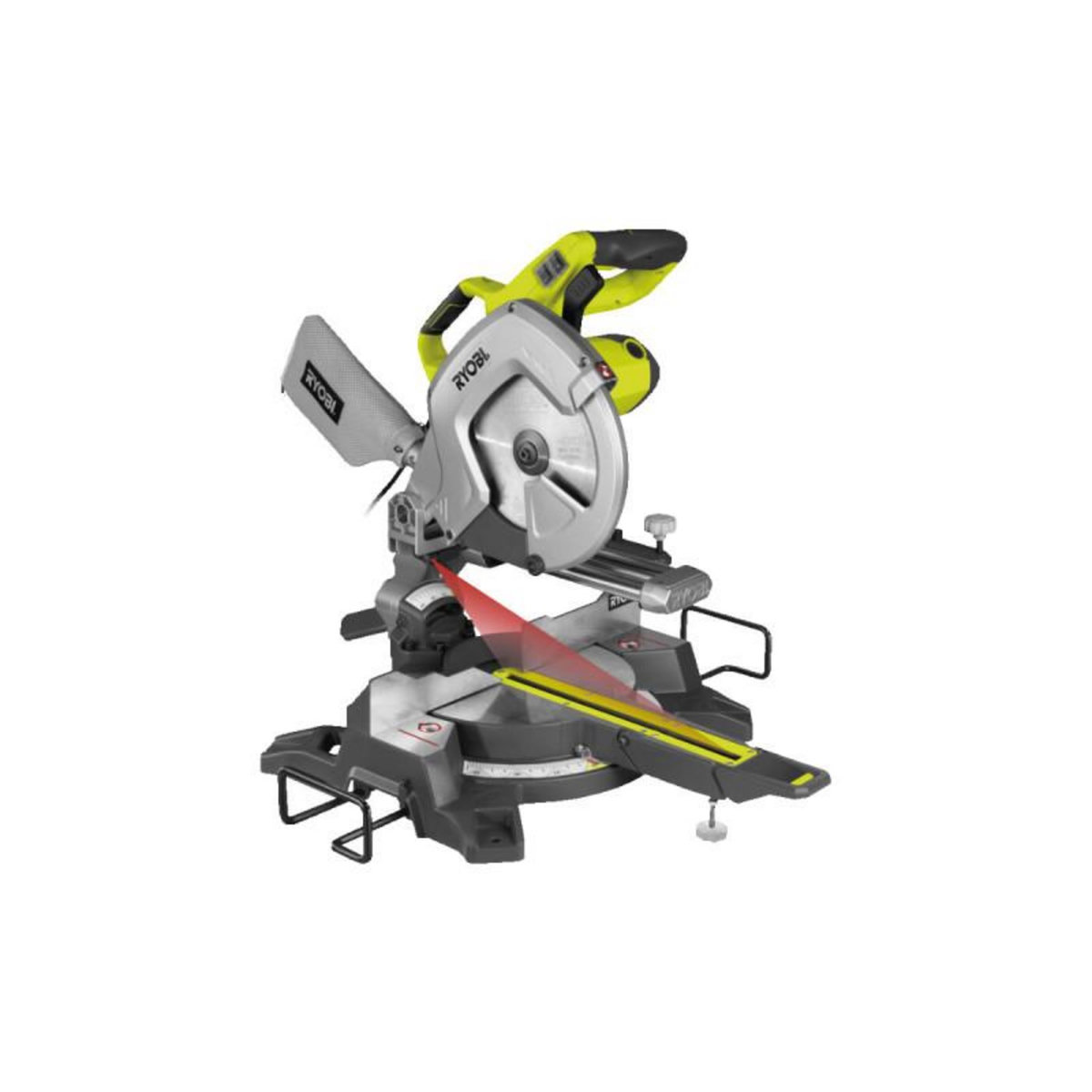 Ryobi Scie à onglet radiale électrique RYOBI - 2000W - 254mm - EMS254L