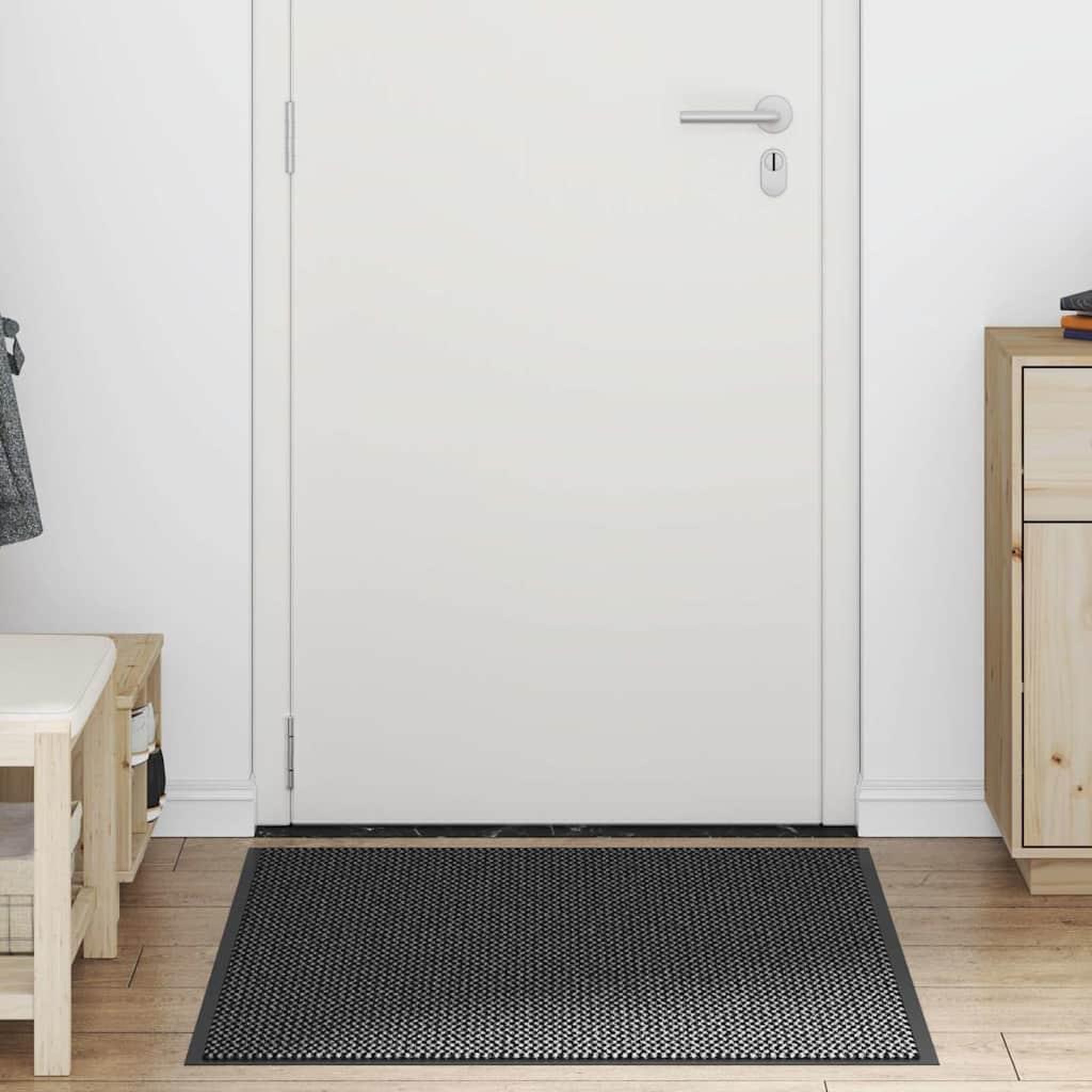 VIDAXL Paillasson Anthracite 80x120 cm