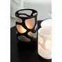 Paris Prix Vase Design en Verre Taches  Hortense  26cm Noir