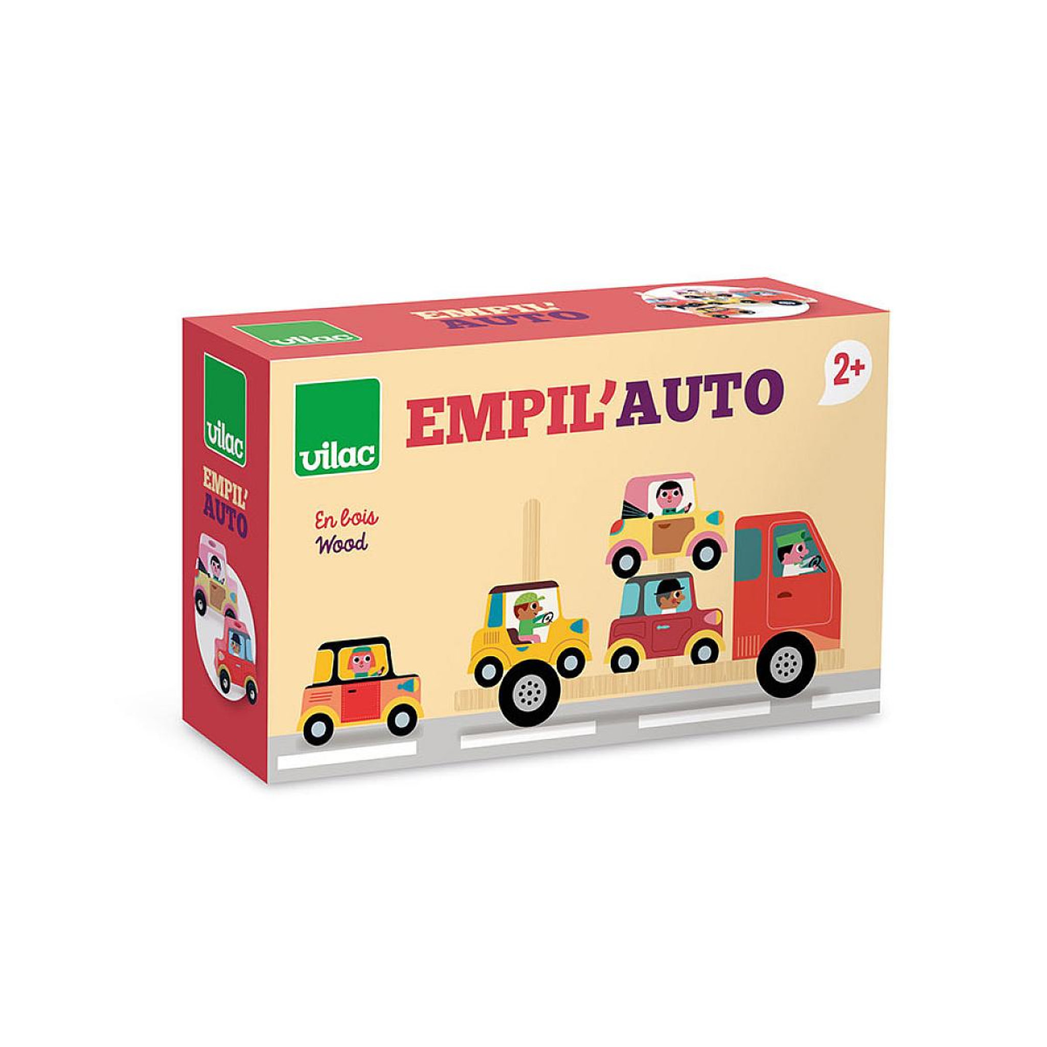 Vilac Empilauto - Empile les voitures
