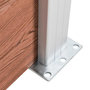 Voir la diapositive 5 : VIDAXL Cloture de jardin WPC 526x106 cm Marron