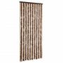 Voir la diapositive 2 : VIDAXL Moustiquaire Beige et marron clair 90x220 cm Chenille