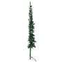 Voir la diapositive 4 : VIDAXL Demi sapin de Noël artificiel mince avec support Vert 150 cm