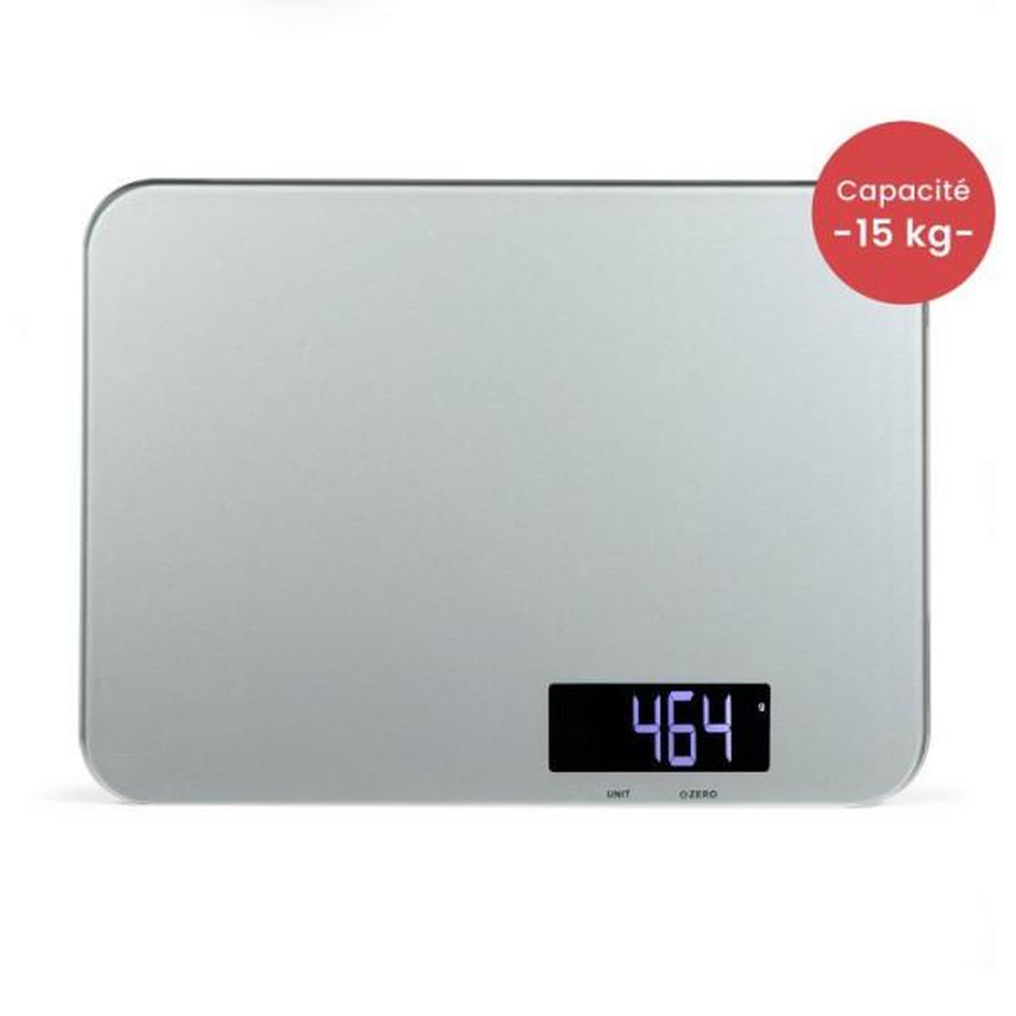 Voir la diapositive 3 : LIVOO Balance de Cuisine Electronique de Precision  - LIVOO - DOM548G - Verre - 15 kg - LCD rétroéclairé