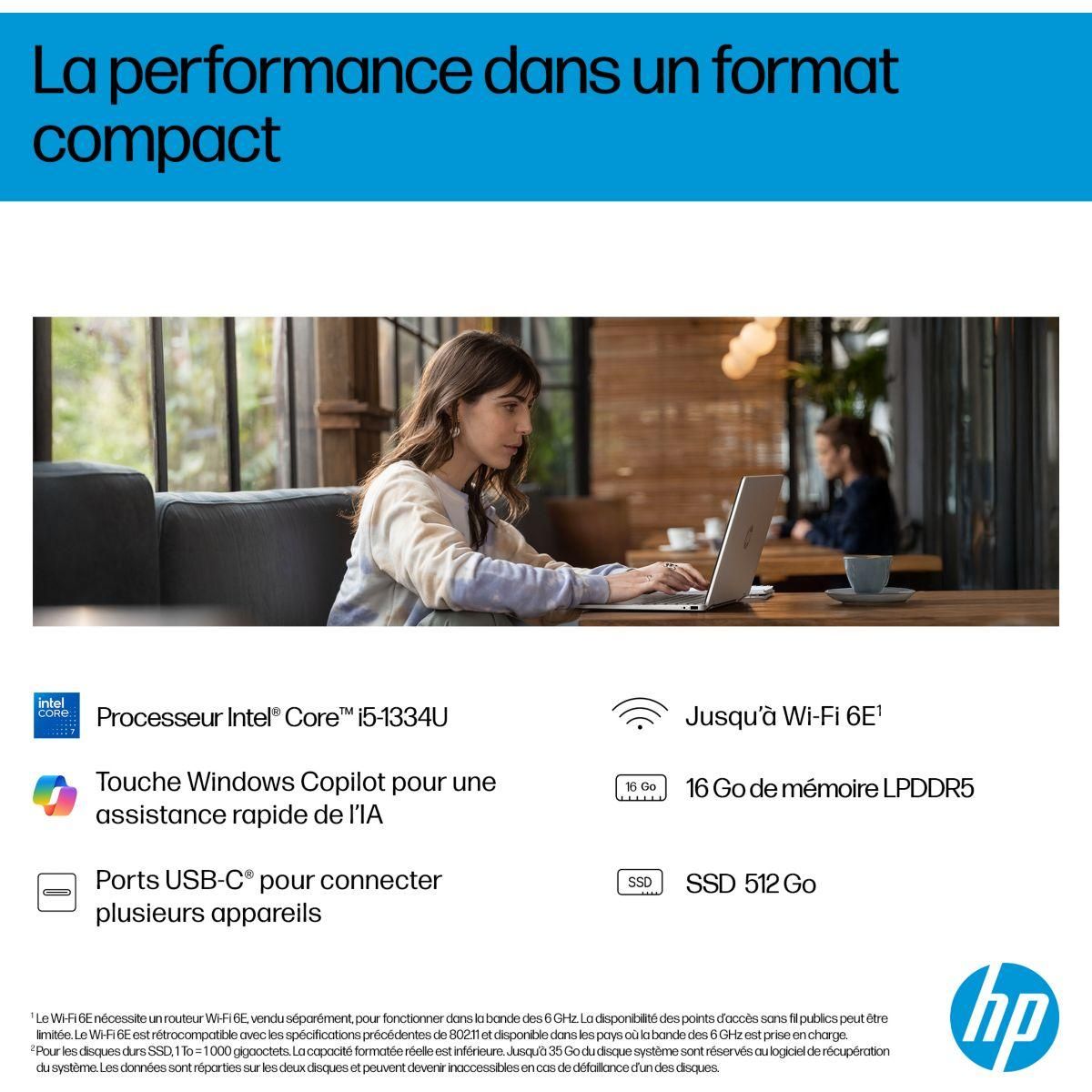 HP Ordinateur portable OmniBook 5 Flip 14-fp0008nf