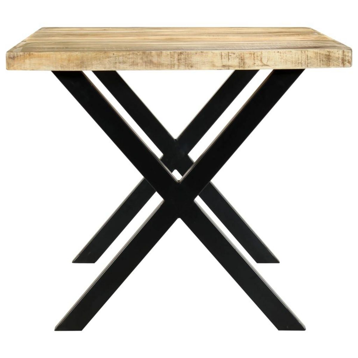 VIDAXL Table a manger 180x90x76 cm Bois de manguier massif
