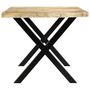 Voir la diapositive 4 : VIDAXL Table a manger 180x90x76 cm Bois de manguier massif