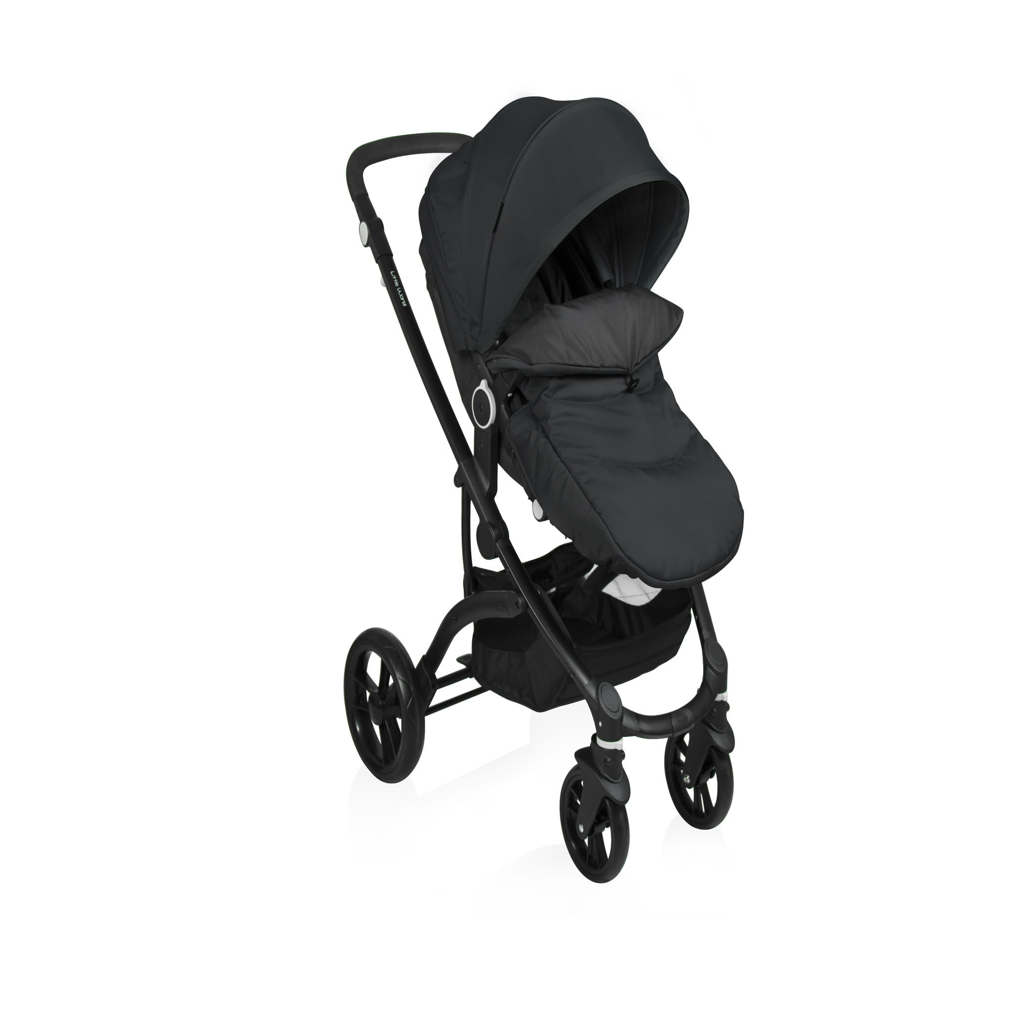 Voir la diapositive 6 : LITTLE WORLD Poussette combinée 3 en 1 City Walker noire