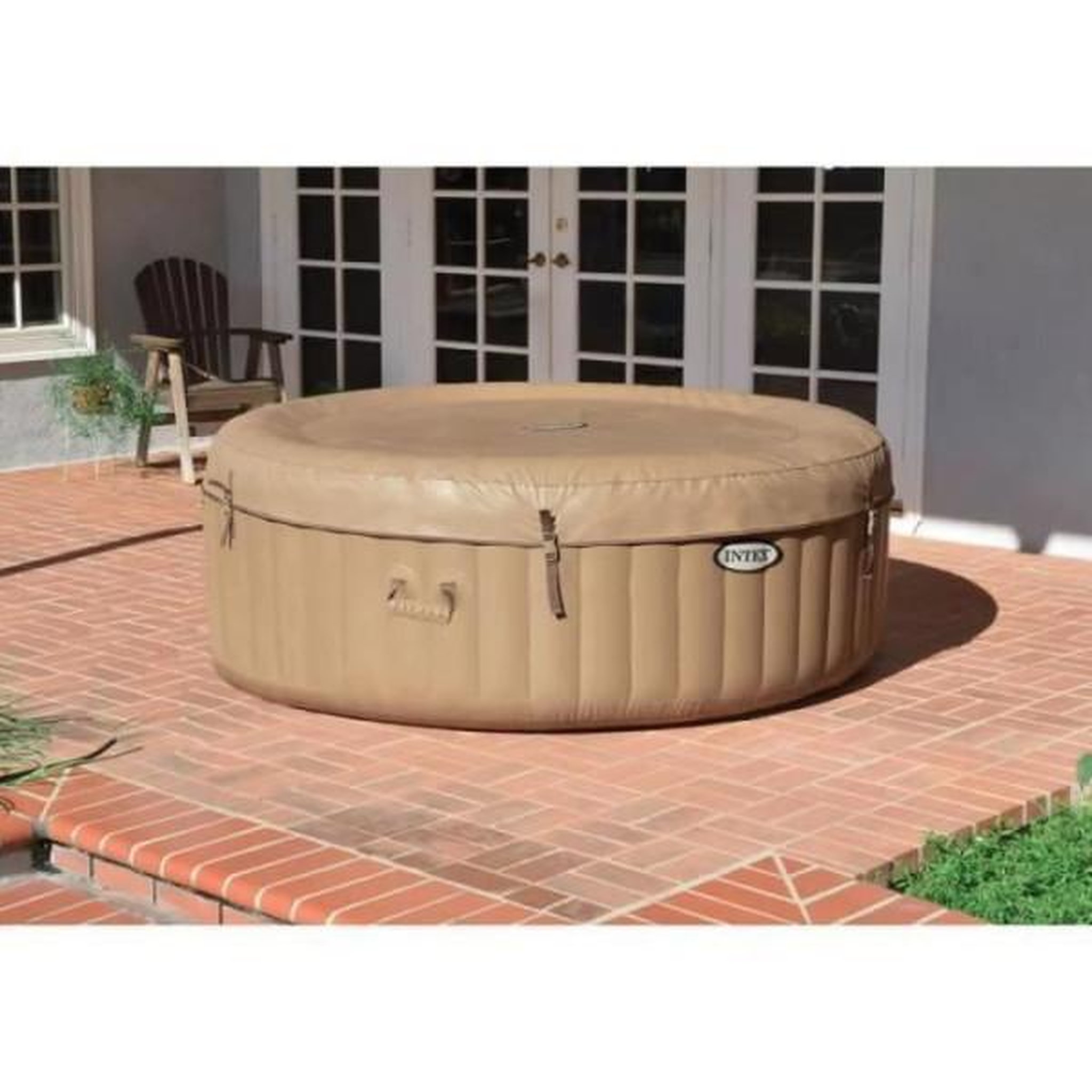 Voir la diapositive 5 : INTEX Spa gonflable INTEX - Sahara - 196 x 71 cm - 4 places - Rond - 28426EX