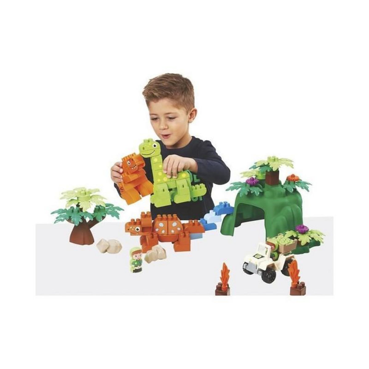 Ecoiffier Jouet de construction Dinoland - Abrick - ECOIFFIER - A partir de 18 mois