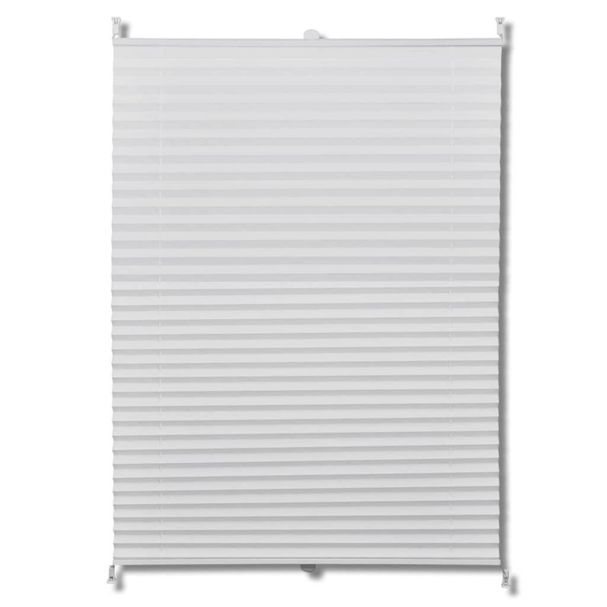 VIDAXL Store plisse 110x150 cm Blanc