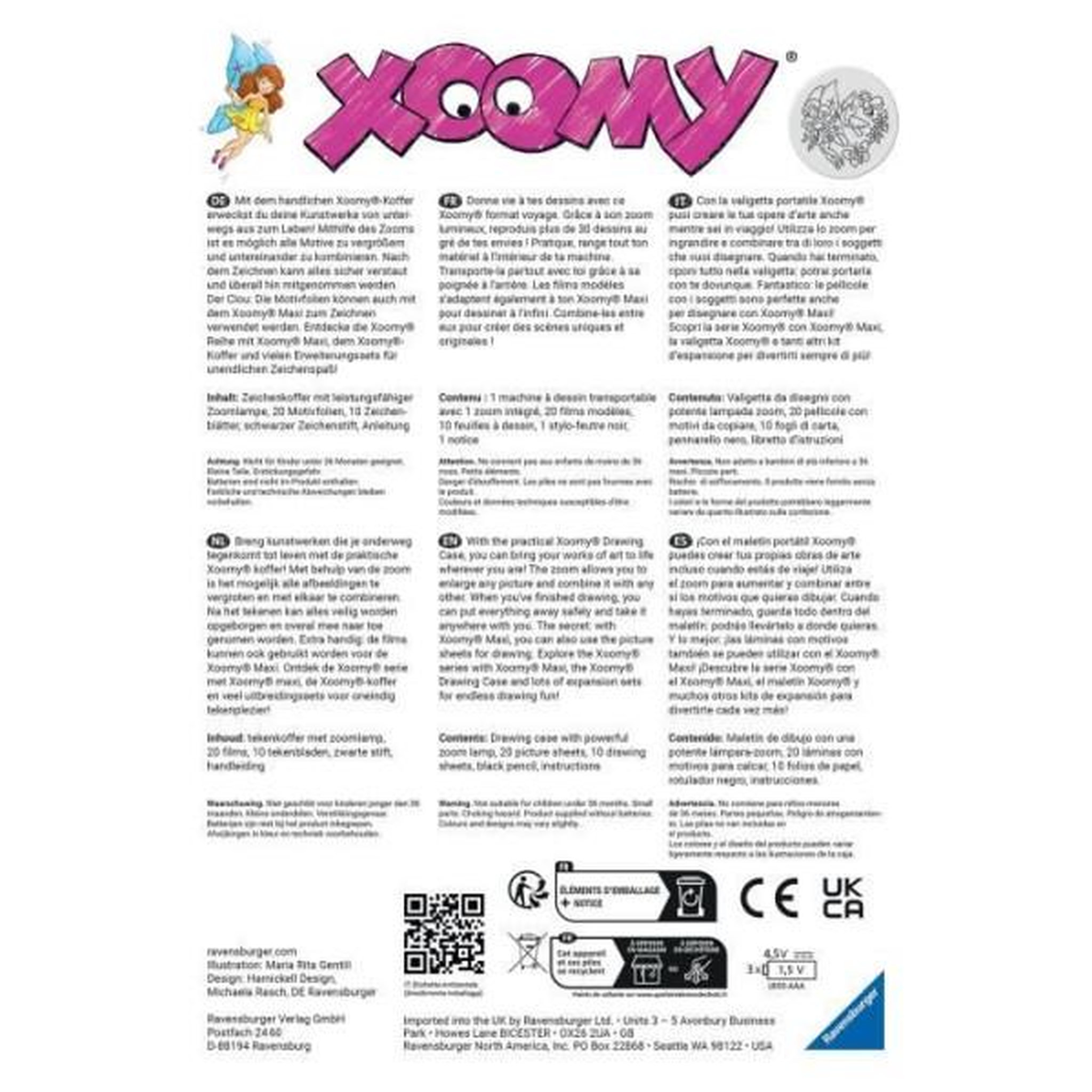Voir la diapositive 5 : RAVENSBURGER Jeu créatif Ravensburger Xoomy Midi Magical Universe