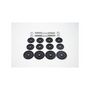 Voir la diapositive 2 : O'Fitness Set barres + haltères 20 KG - FITLIFE - En acier - Valise de transport inclus