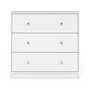 Voir la diapositive 2 : FINLANDEK FINLANDEK Commode de chambre TYYLIKÄS style contemporain décor blanc - L 72 cm