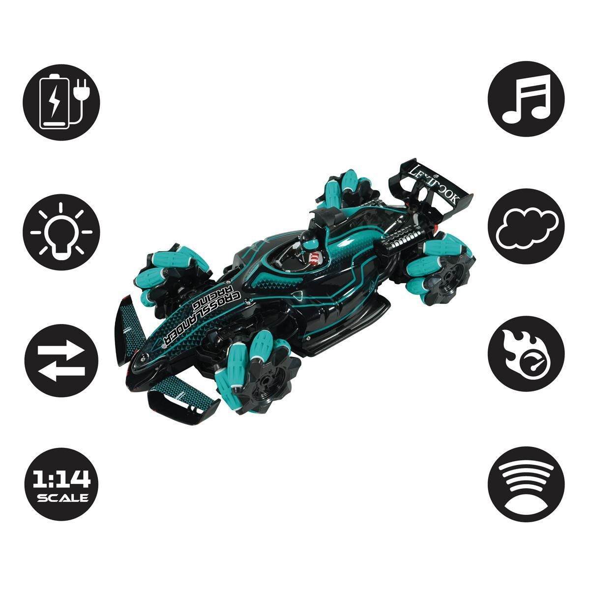 Lexibook CRCROSSLANDER Racing, voiture télécommandée haute vitesse