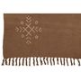 Voir la diapositive 2 : Paris Prix Plaid Design Ethnique  Camel  130x170cm Marron