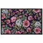 Paris Prix Tapis Déco  Flower Life  50x80cm Prune & Rose