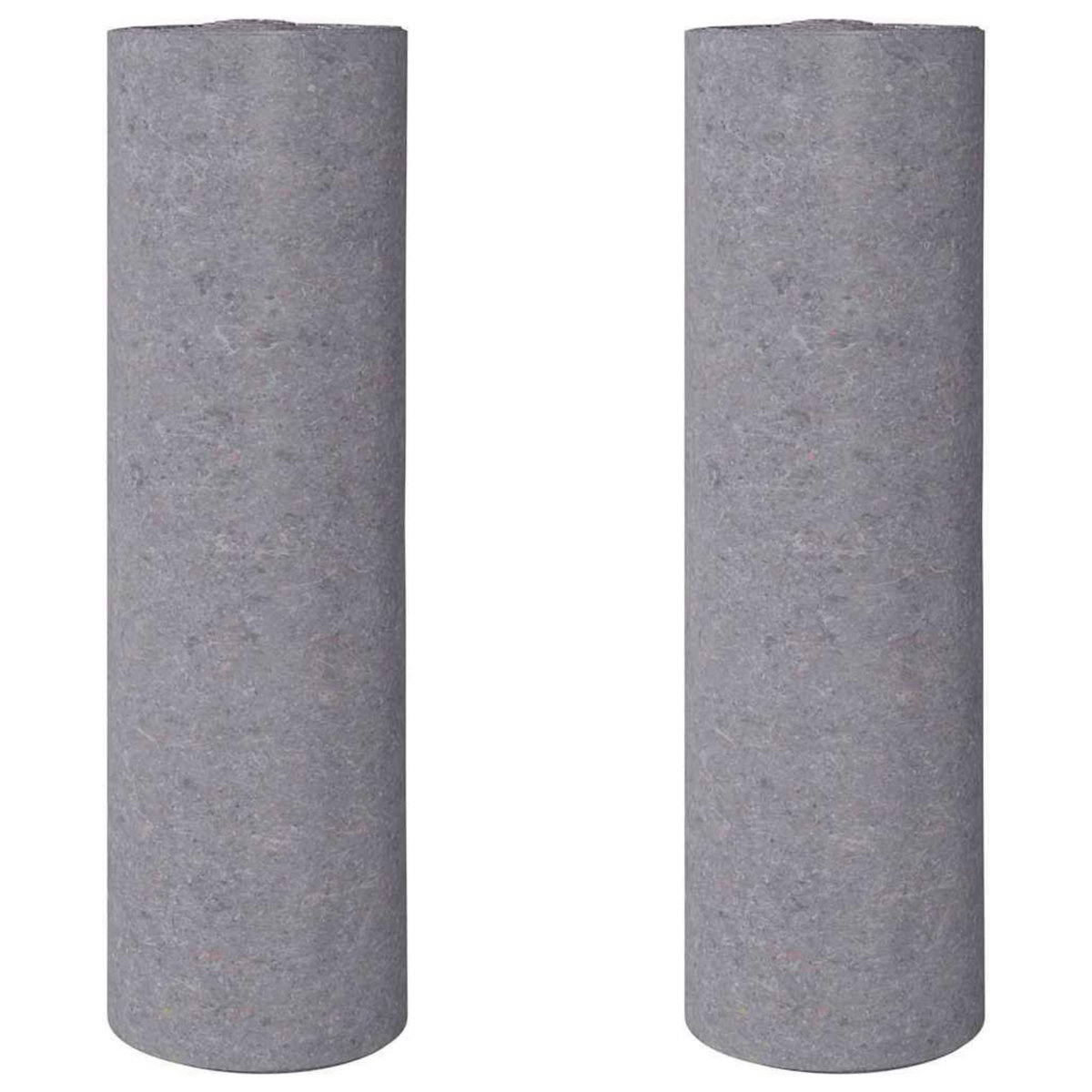 VIDAXL Polaires de peintre antiderapantes 2 pcs 5055 cm 220 g/m² gris