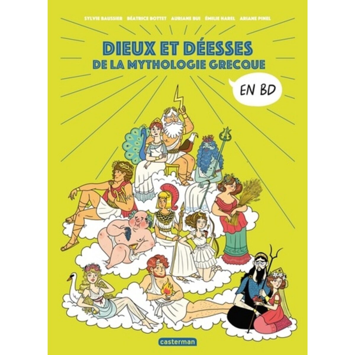  LA MYTHOLOGIE EN BD : DIEUX ET DEESSES DE LA MYTHOLOGIE GRECQUE, Baussier Sylvie