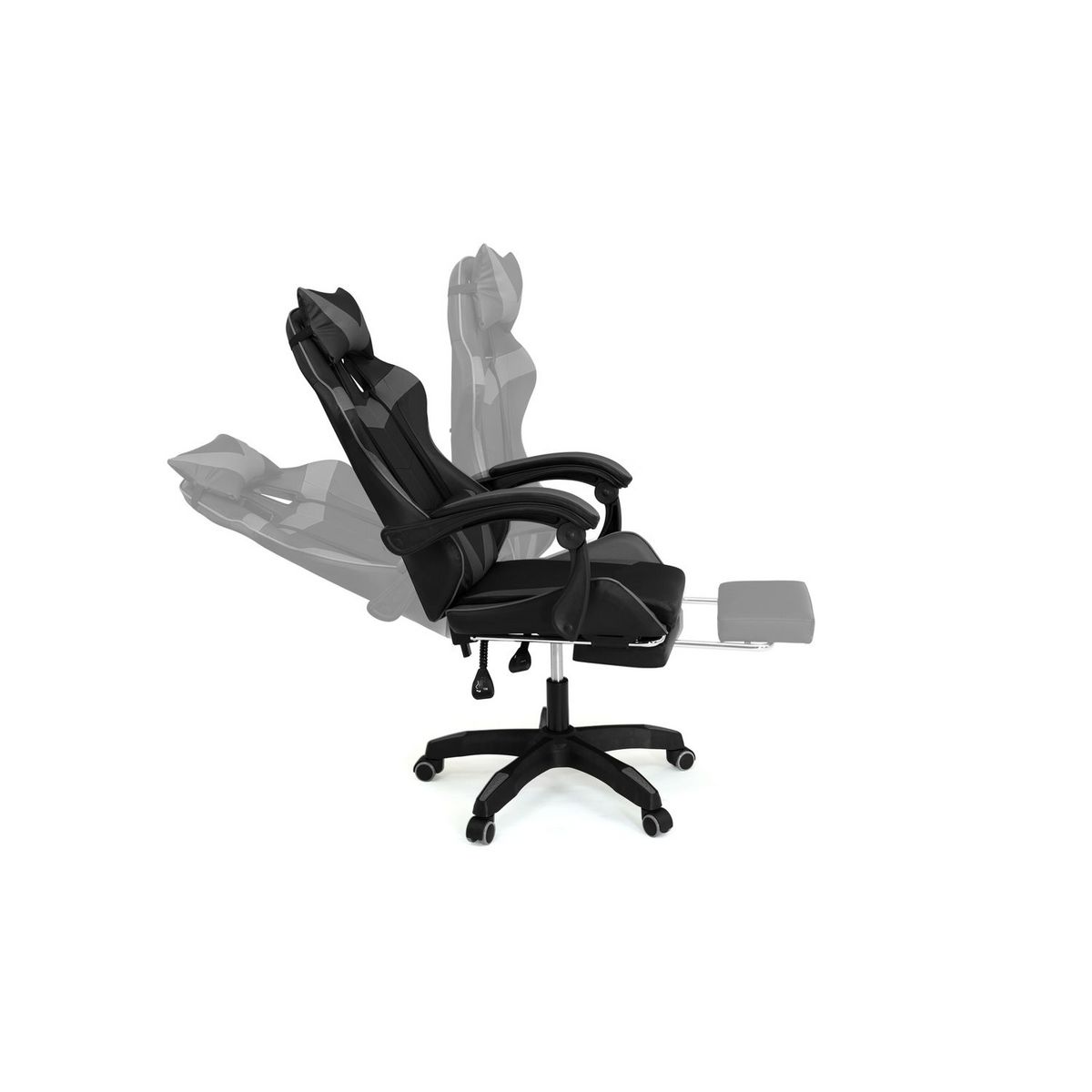 Fauteuil de bureau gamer pivotant ajustable en hauteur GEEK