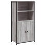 Voir la diapositive 2 : VIDAXL Buffet haut sonoma gris 62x36x121,5 cm bois d'ingenierie