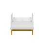 Voir la diapositive 3 : Paris Prix Mini Bar Design  Grande  75cm Blanc