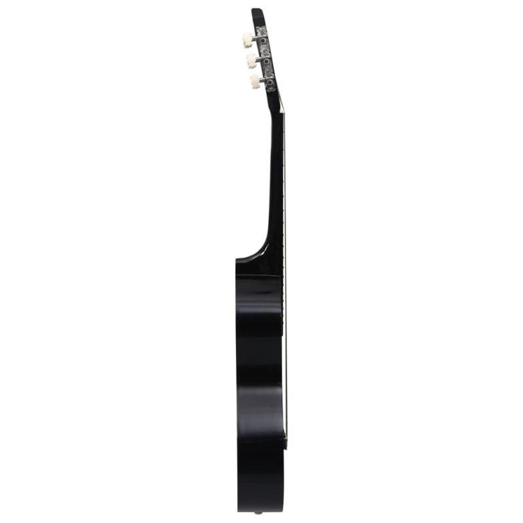 Voir la diapositive 4 : VIDAXL Guitare classique avec sac pour débutants Noir 3 4 36