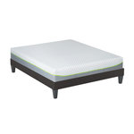 OLYMPE LITERIE OLYMPE LITERIE | Ensemble ANTHEA | Matelas Mémoire de forme + Sommier Bois. Coloris disponibles : Blanc