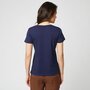 IN EXTENSO T-shirt manches courtes bleu imprimé californien femme