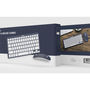Voir la diapositive 3 : Pantone Pantone PT-KB09N clavier Souris incluse Maison RF sans fil QWERTY Italien Marine