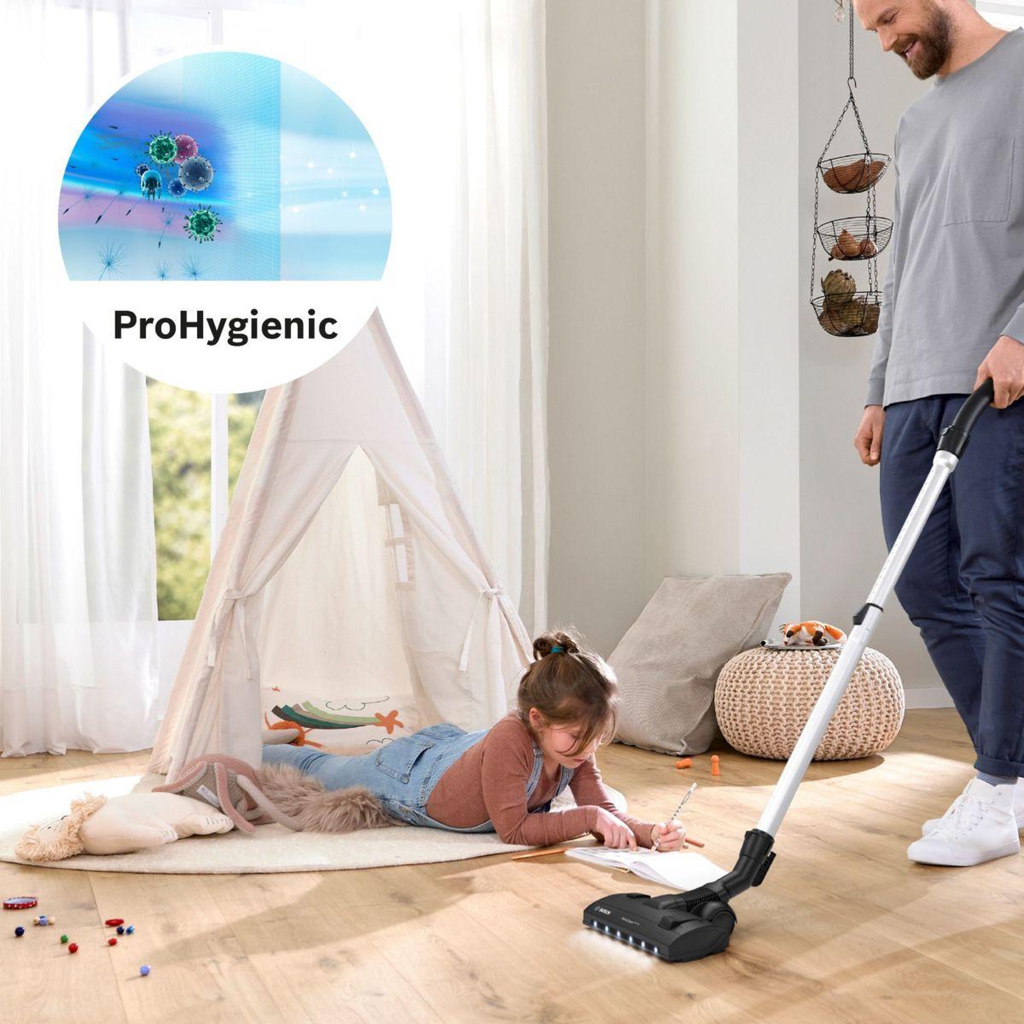 Voir la diapositive 5 : BOSCH Aspirateur avec sac serie 4 bgl41hyg1l