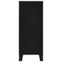 Voir la diapositive 5 : VIDAXL Coffre de rangement industriel Noir 90x40x100 cm Acier