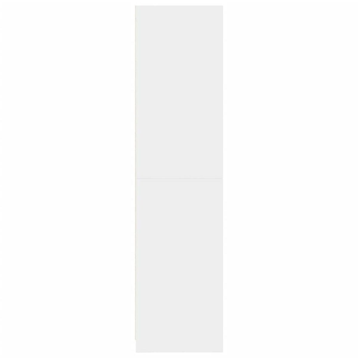 VIDAXL Garde-robe Blanc 100x50x200 cm Bois d'ingenierie