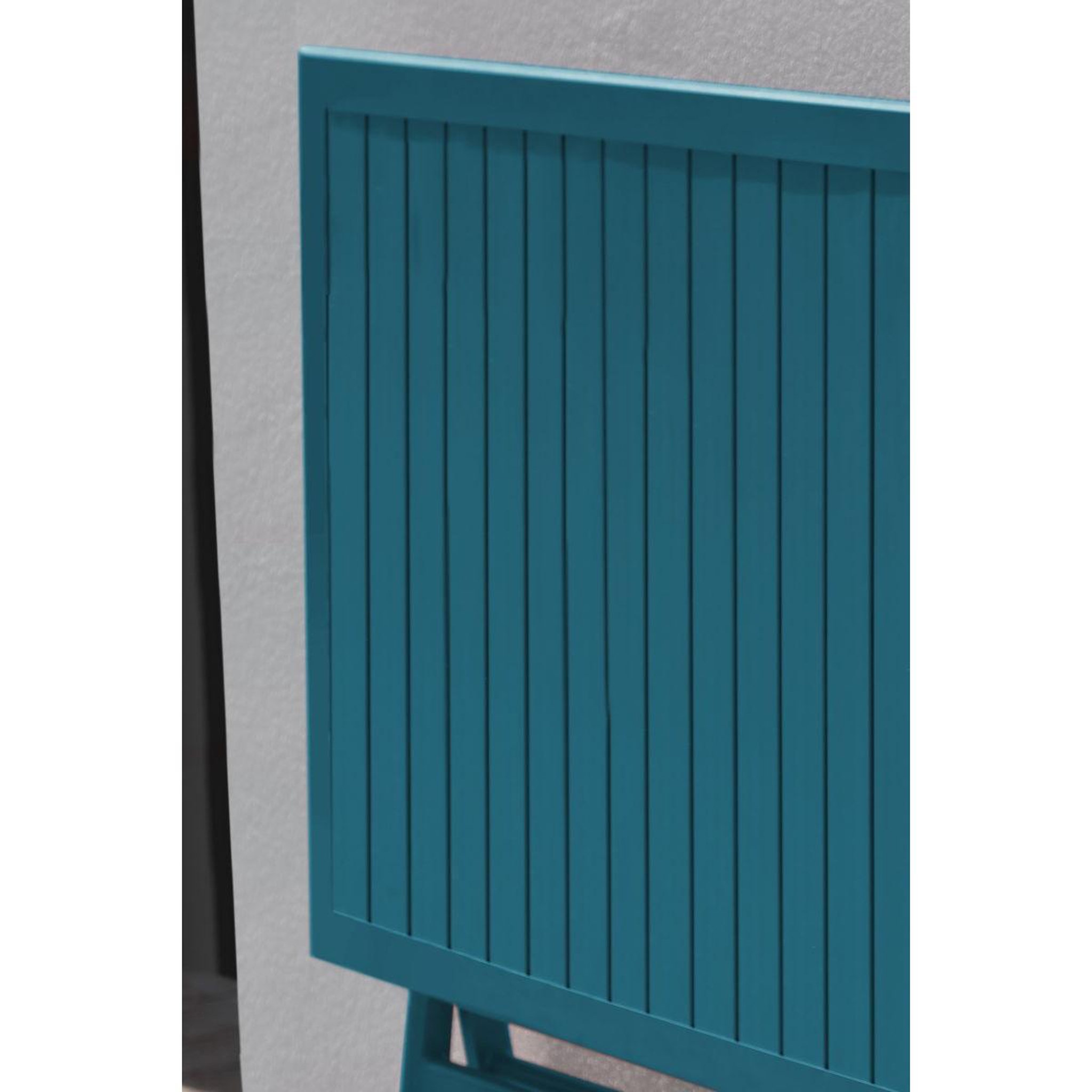 Voir la diapositive 4 : Paris Prix Table de jardin pliante  marius  70cm bleu canard