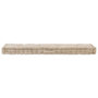 Voir la diapositive 4 : VIDAXL Coussins de plancher de palette lot de 2 Coton Beige