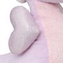 Voir la diapositive 2 : Atmosphera Kids Peluche Enfant Hippocampe  Naia  35cm Rose