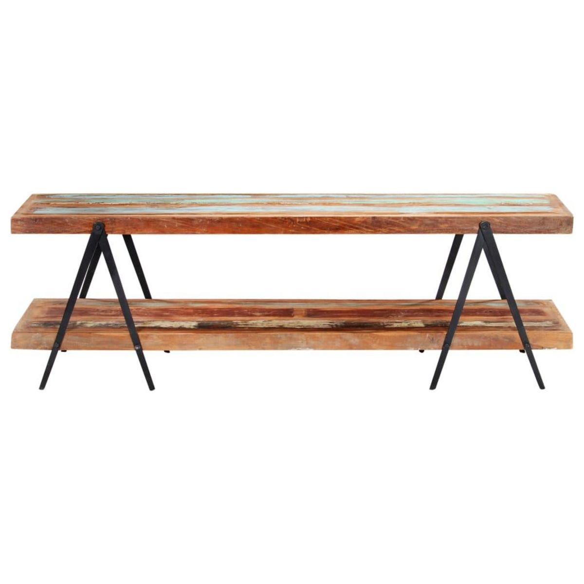 VIDAXL Meuble TV 160x40x50 cm Bois de recuperation massif