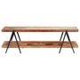 Voir la diapositive 2 : VIDAXL Meuble TV 160x40x50 cm Bois de recuperation massif