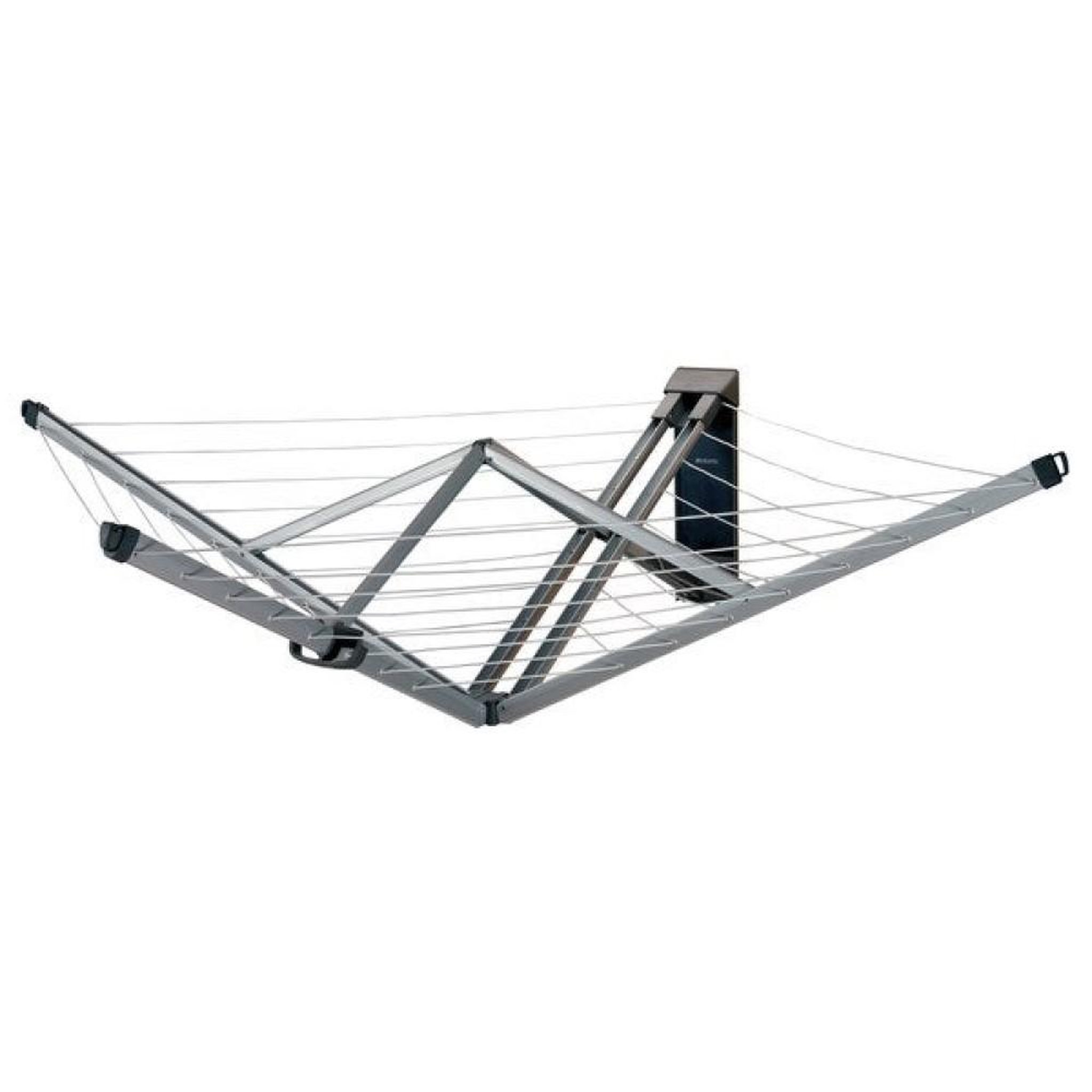 BRABANTIA Séchoir de jardin Wallfix L.25 m