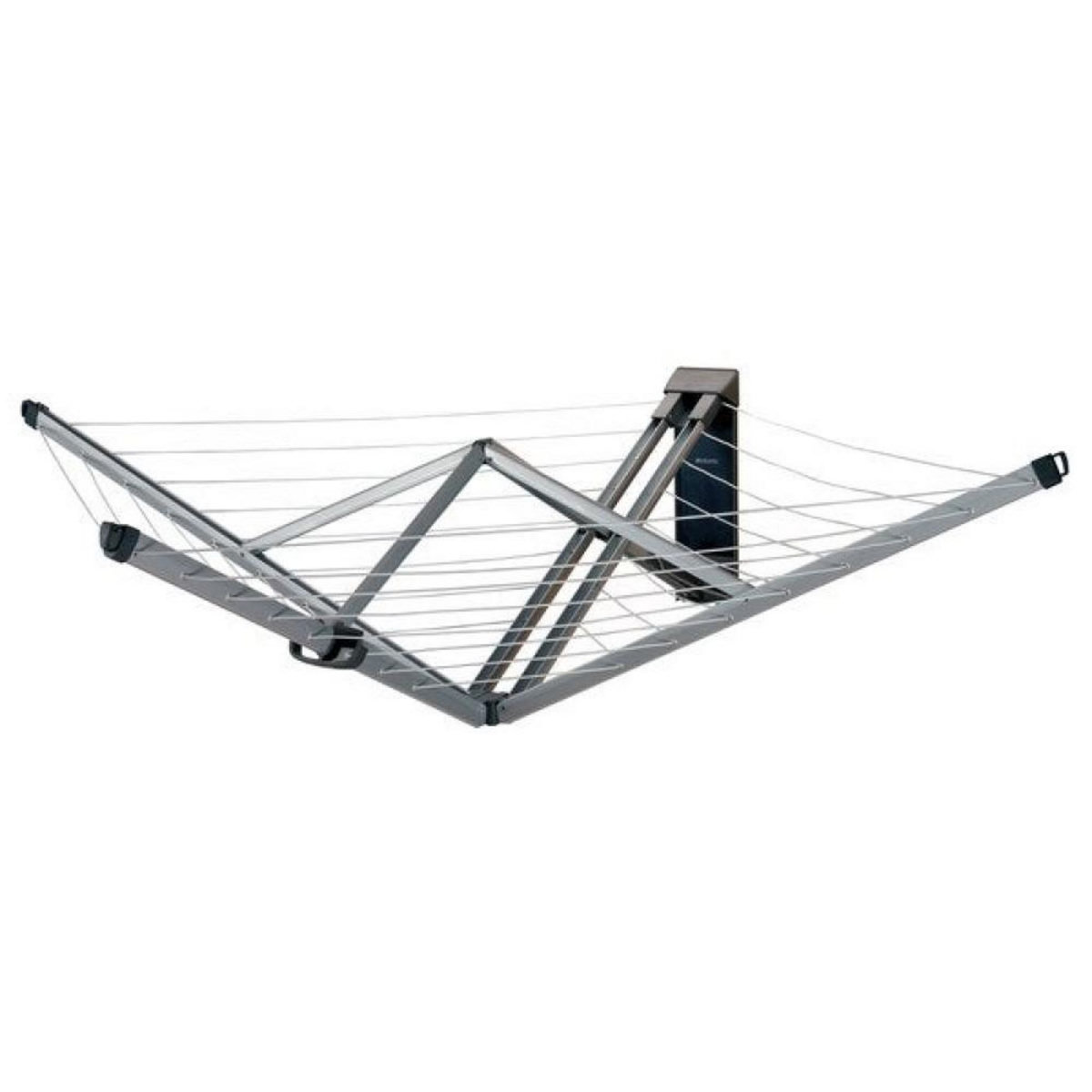 BRABANTIA Séchoir de jardin Wallfix L.25 m