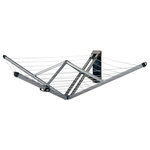 BRABANTIA Séchoir de jardin Wallfix L.25 m