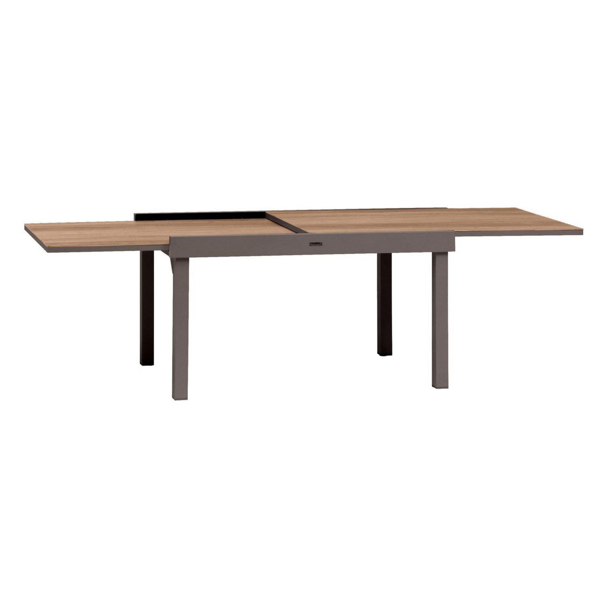 HESPERIDE Table de jardin extensible Piazza en aluminium