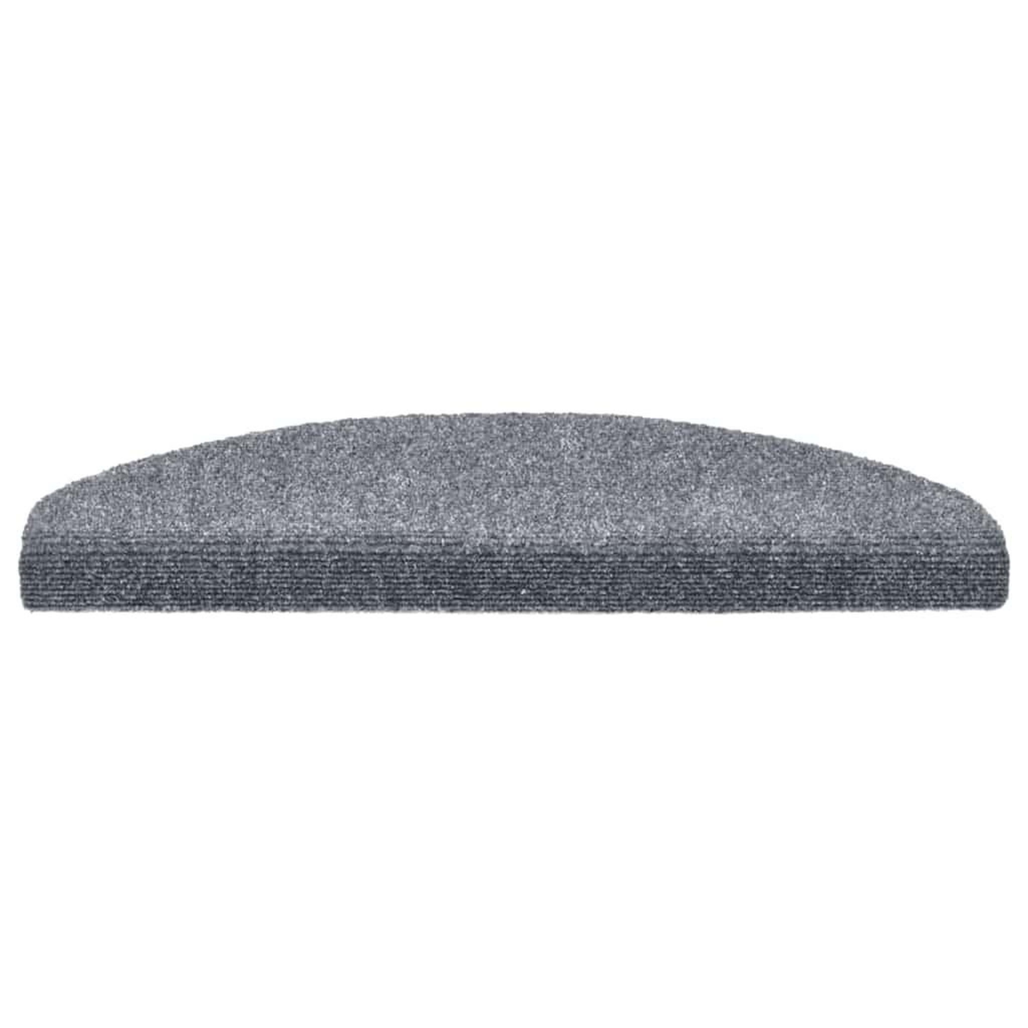 Voir la diapositive 3 : VIDAXL Tapis d'escalier auto-adhesifs 30 pcs gris clair 65x21x4 cm