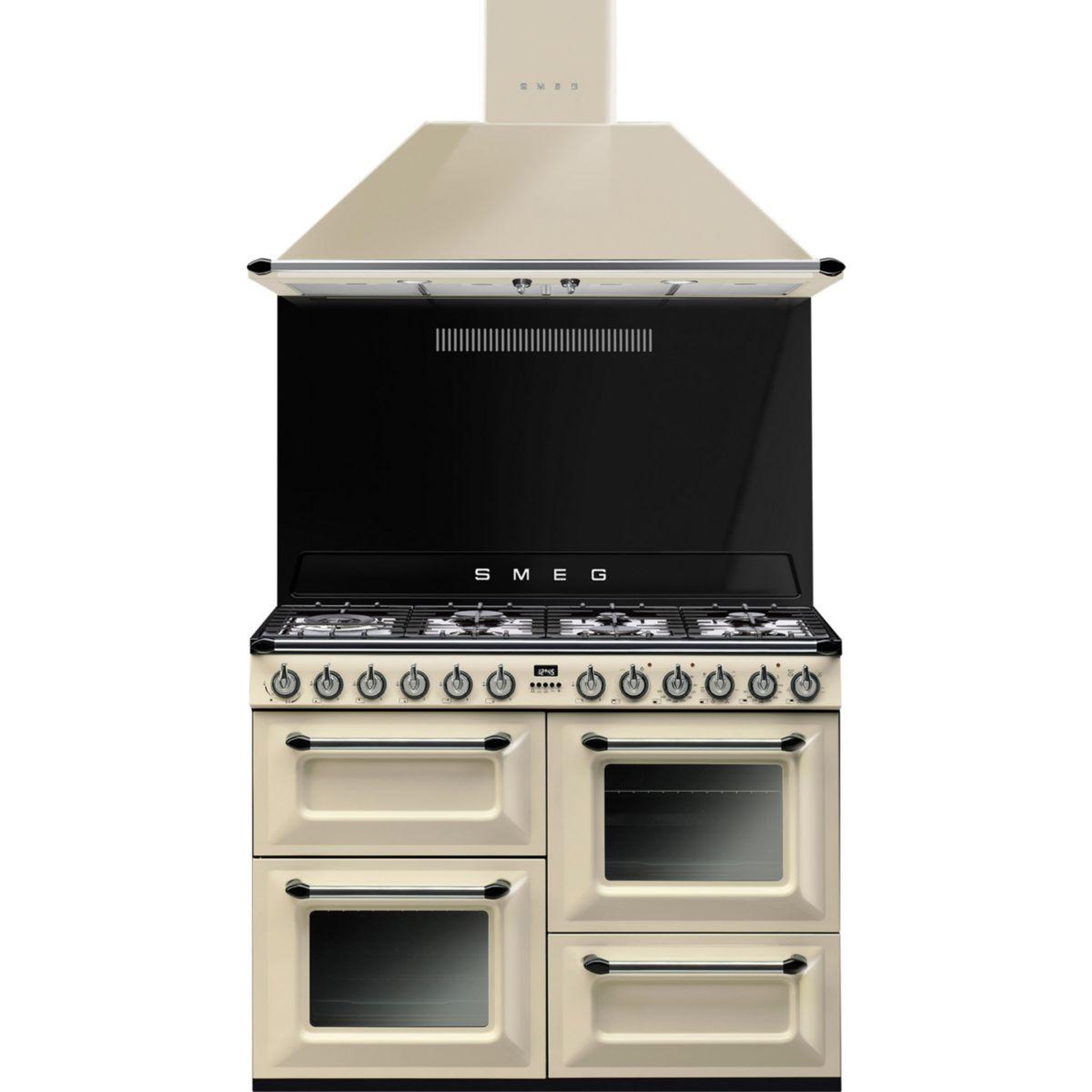 Voir la diapositive 3 : SMEG Hotte décorative murale kt110pe