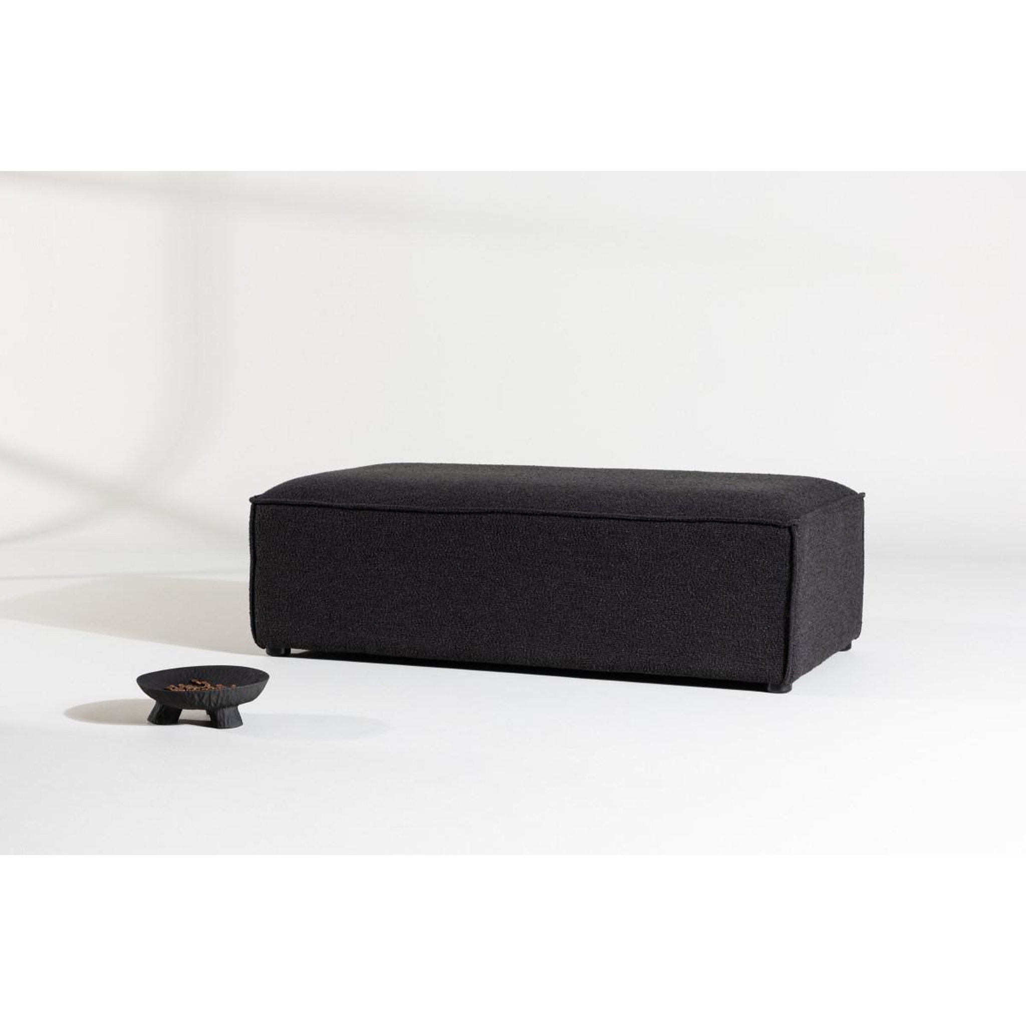 Voir la diapositive 5 : Paris Prix Pouf design bouclé  gillholmen  112cm noir